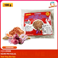 Hành Phi HALAL (Gói 100g) 紅蔥頭酥